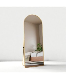 Miroir Arche Pleine Longueur Doré ou Noir 162 x 53 cm Style Industriel Chic