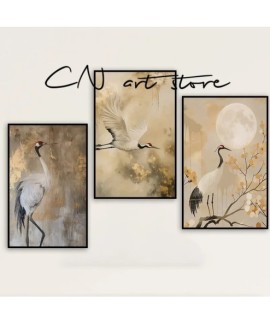 Affiche d'Art Vintage Style...