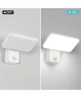Applique Murale Extérieure LED avec Détecteur de Mouvement Orientable