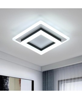 Plafonnier LED Carre...