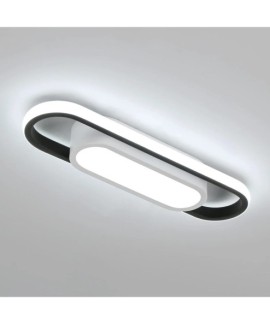 Plafonnier LED Design Noir...